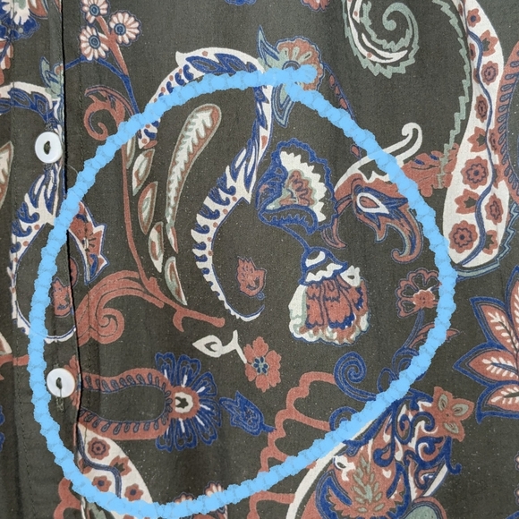 Millie Francesca High Neck Top in La Marais - Picture 6 of 8